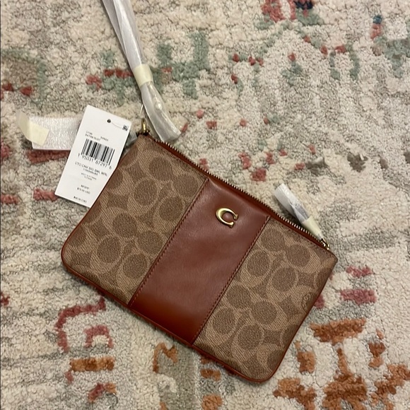 Coach Signature Wristlet - Picture 1 of 1